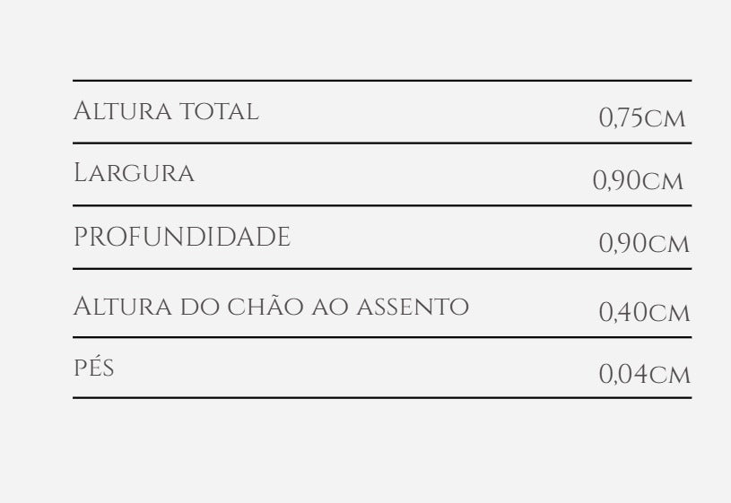 Poltrona Clover Estofada Redonda