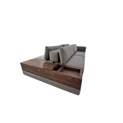 Sofá Ilha Dualle, com mesa lateral