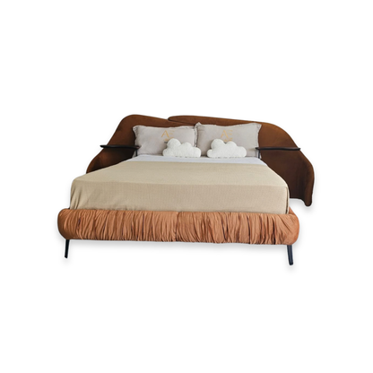 Cama Elodie Queen com mesas laterais