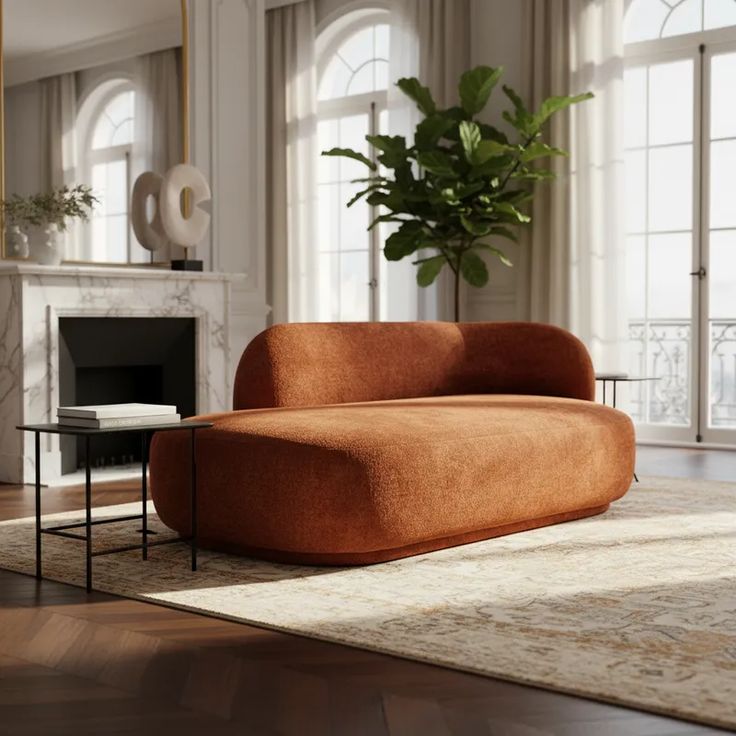 Chaise Harmony Estofada Moderna 2,00m