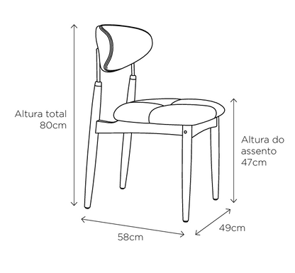 Cadeira Áurea