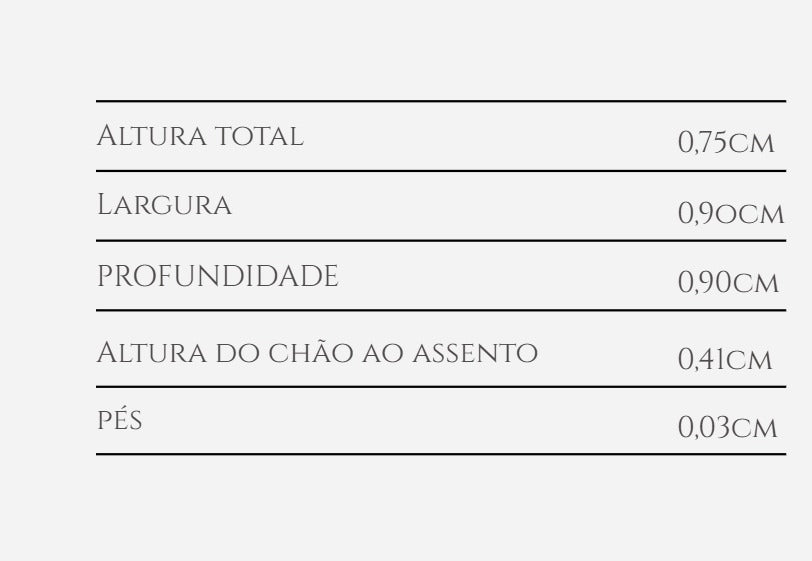Poltrona Helena Estofada Bege para Sala de Estar