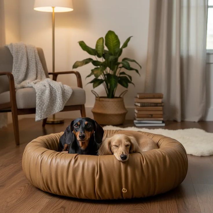 Caminha Malibu para Cachorros com Almofada Dupla Face