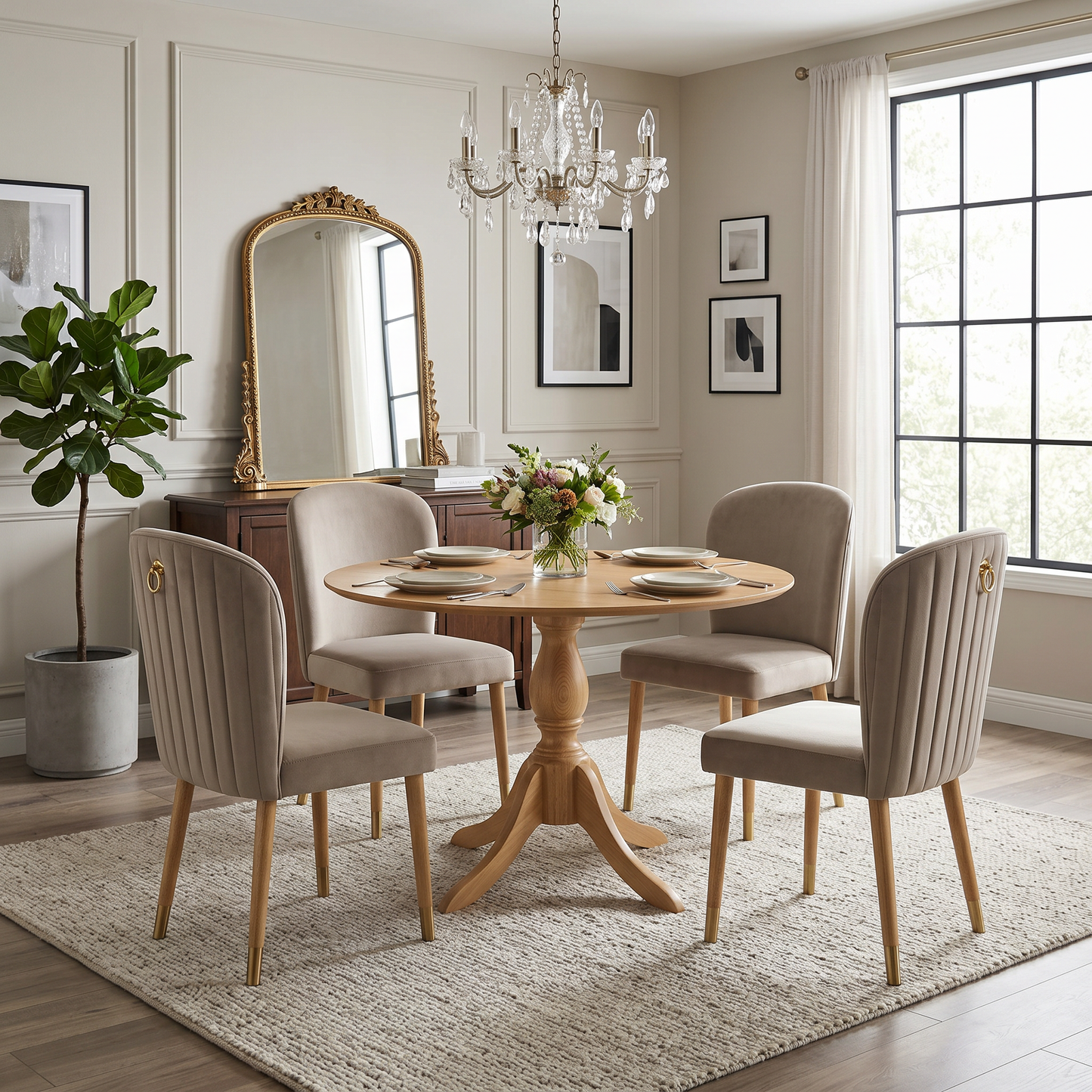 Mesa de Jantar Redonda Celine