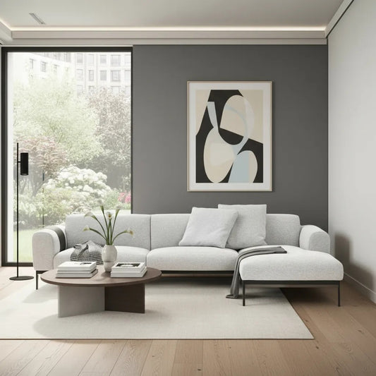 Sofá Turini com Puff