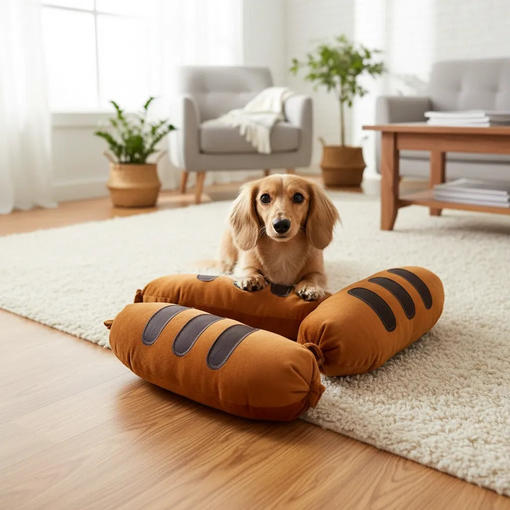 Pelúcia Salsichão Gigante 1,10m para Pets