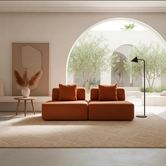 Sofá Modular Riviera 2 Lugares com Encosto Solto Manual